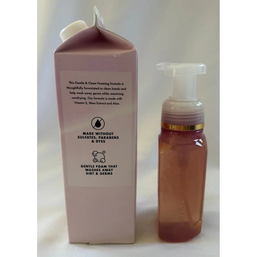 Bath & Body Works Champagne Toast Foaming Hand Soap 8.75oz and 32oz Refill Set